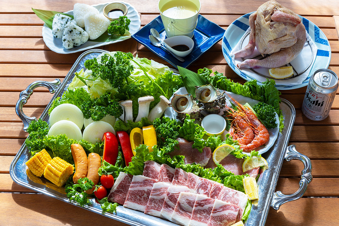 インパクト絶大のBBQ